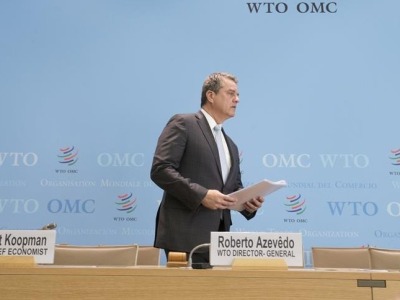 世贸组织总干事阿泽维多宣布将于8月31日提前离任