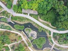 美！河北省河间市废弃坑塘变身生态公园