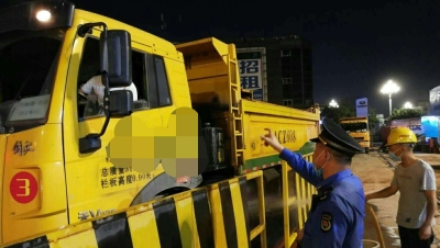 广州将对“泥头车”和企业采取诚信扣分制