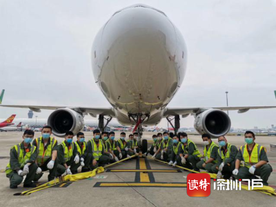 台风季节，深圳春秋机务人防患于未然保航班准点