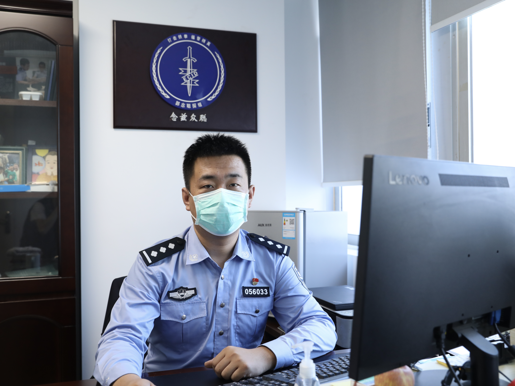 福田警队“青年之星”在奋斗中绽放青春光彩