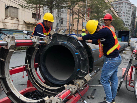深圳茅洲河（光明段）污水干管左岸顺利贯通