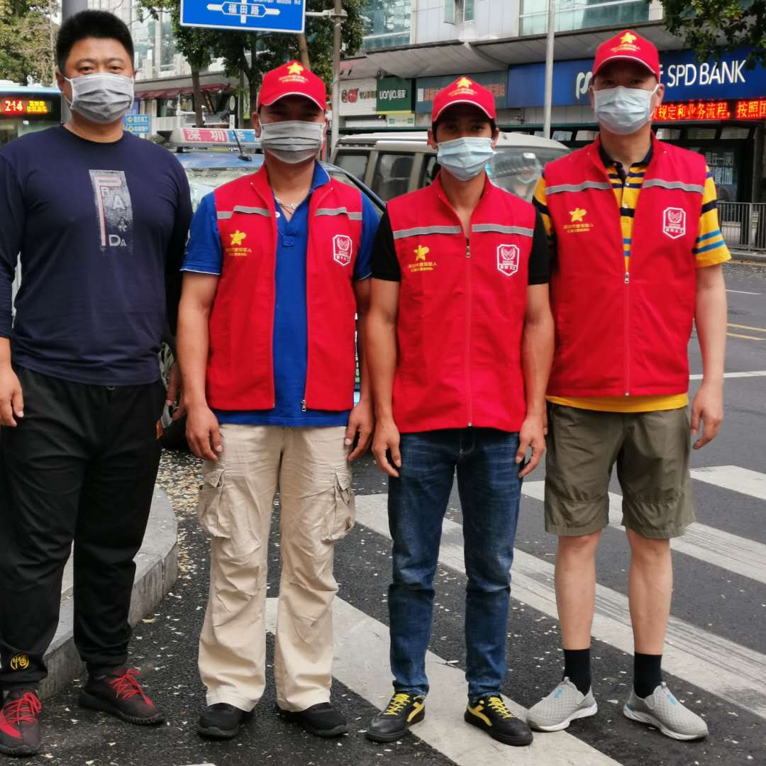 军人底色 ——记奋战抗疫一线的福田青年退役军人志愿者