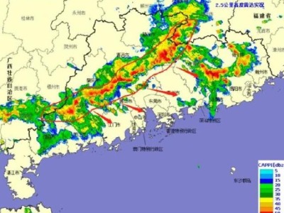 雷电+大风黄色+暴雨黄色预警齐生效，预计21时前后影响深圳