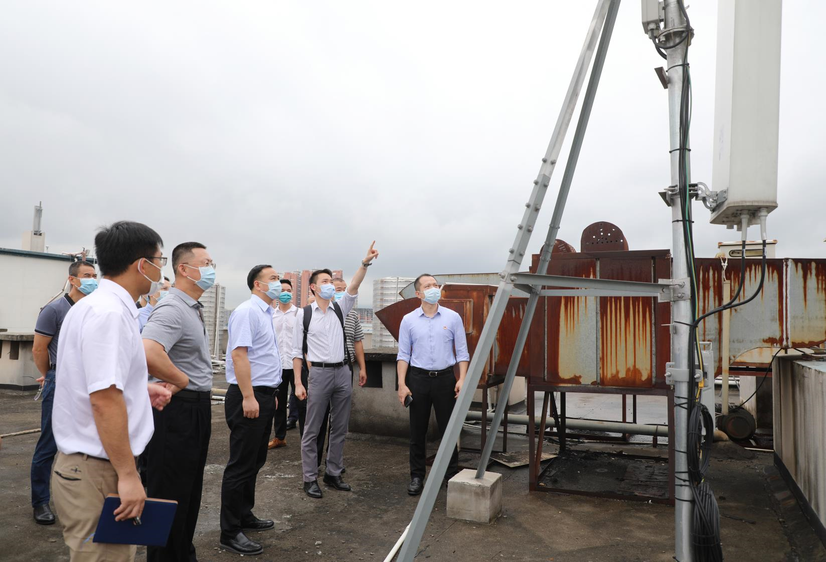 发力“新基建”，观湖稳步推进5G基站建设聚力打造“智造观湖”