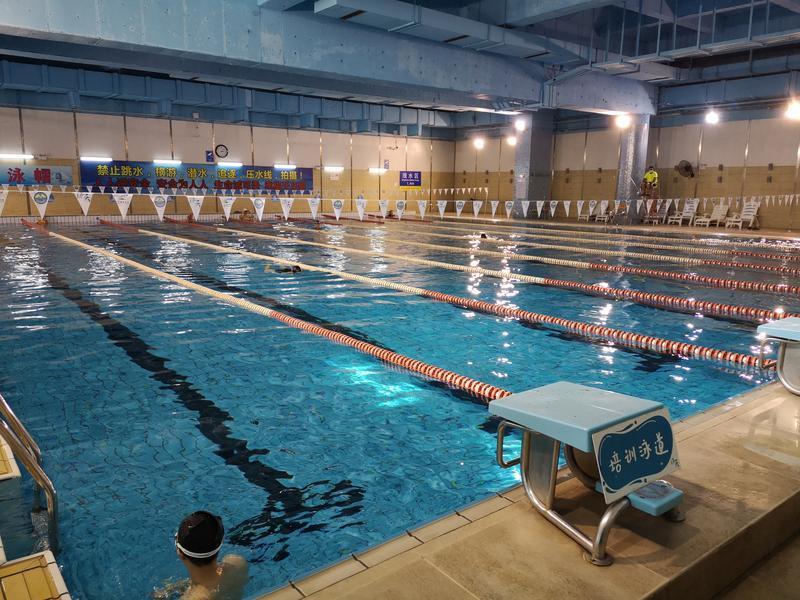 罗湖体育馆室内游泳池正式开放喜欢晨泳的爱好者可以畅游了