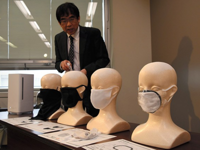 日大学研发出新型口罩，洗100次也不影响抑菌杀毒效果