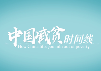中国减贫时间线