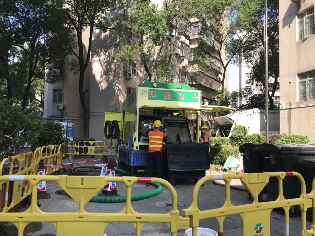 （重）深圳水务集团全力推进排水管网进小区工作