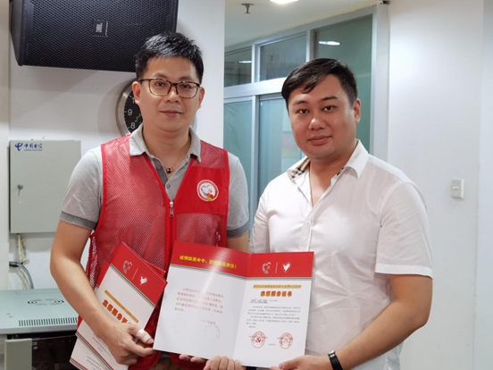 感谢有你！布吉这个社区为他们颁发疫情防控志愿服务证书