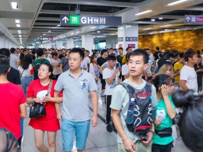 深圳城市轨道交通线网密度全国排名第一