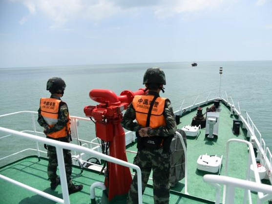 海上实战演训：海底光缆管护、伏季休渔管控 海警在行动
