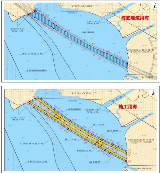 海滨大道前期工程取得新进展！项目建成后前海和宝安之间将新增一条海底隧道