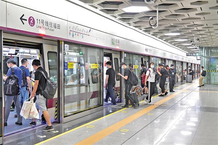 宝安市民前往福田可以更早了！ 工作日地铁11号线首班车时间提早为6:04