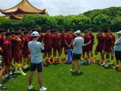 U19国青上海集训备战中乙 教练组提出两点目标