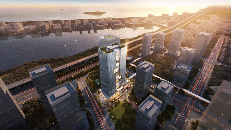 湾区核心起“湾区”，宝安中心区再添“高山流水”新地标！  