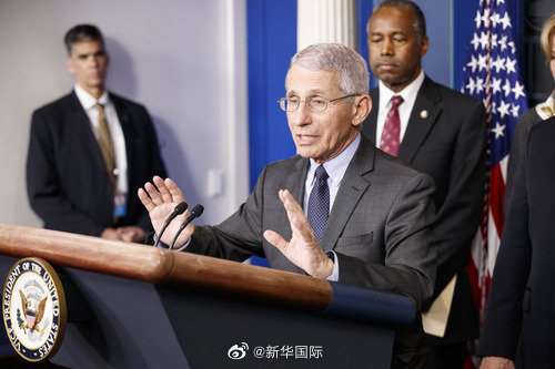 美国抗疫三要员自我隔离 福奇检测结果阴性