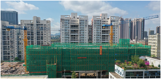 龙岗福安、兰著学校改扩建工程顺利封顶