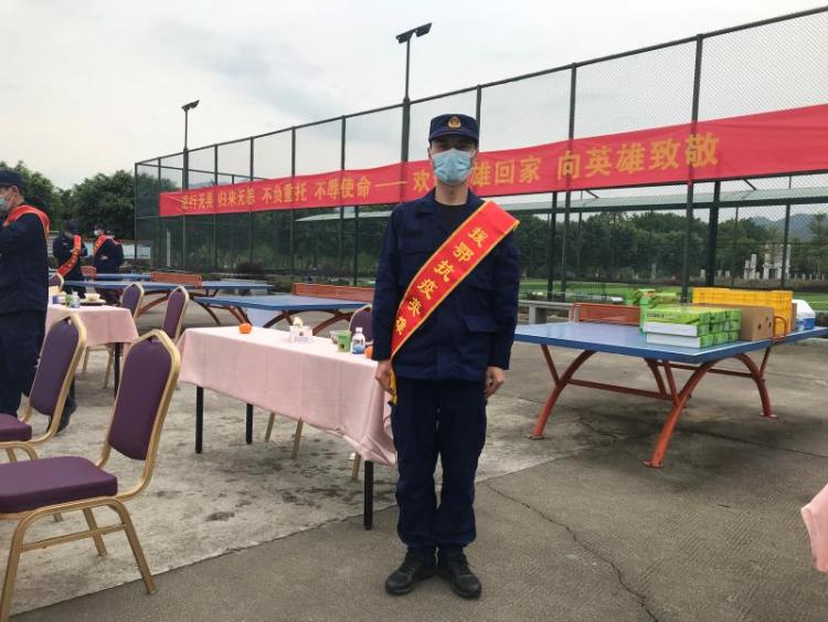 福田区消防救援大队滨河小型站蒋明：援汉初心 为国为家