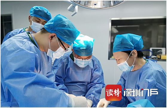 七旬老人带着辗转求医的福田患儿迎来曙光