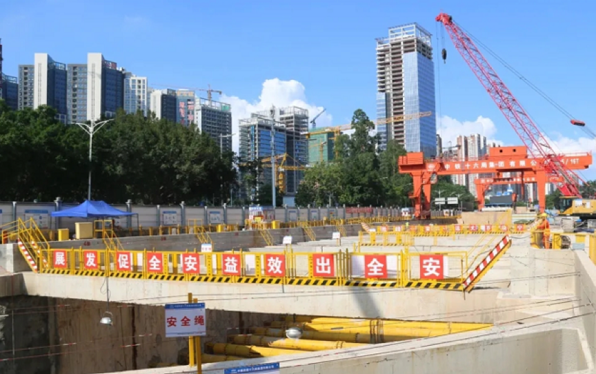 深圳地铁16号线回龙区间实现双线贯通