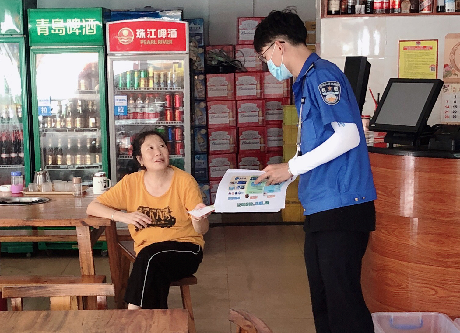 公明街道全面开展除“四害”宣传            