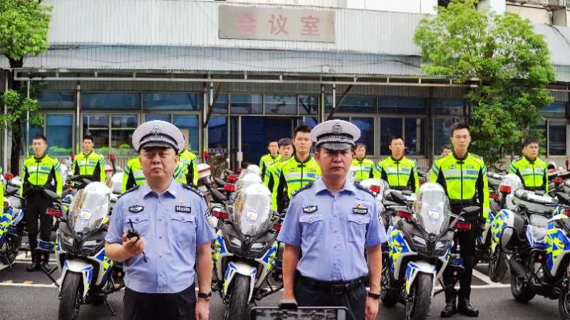 以“战狼精神”引领勤务规范执法，罗湖交警“铁骑2.0”闪耀上路                    