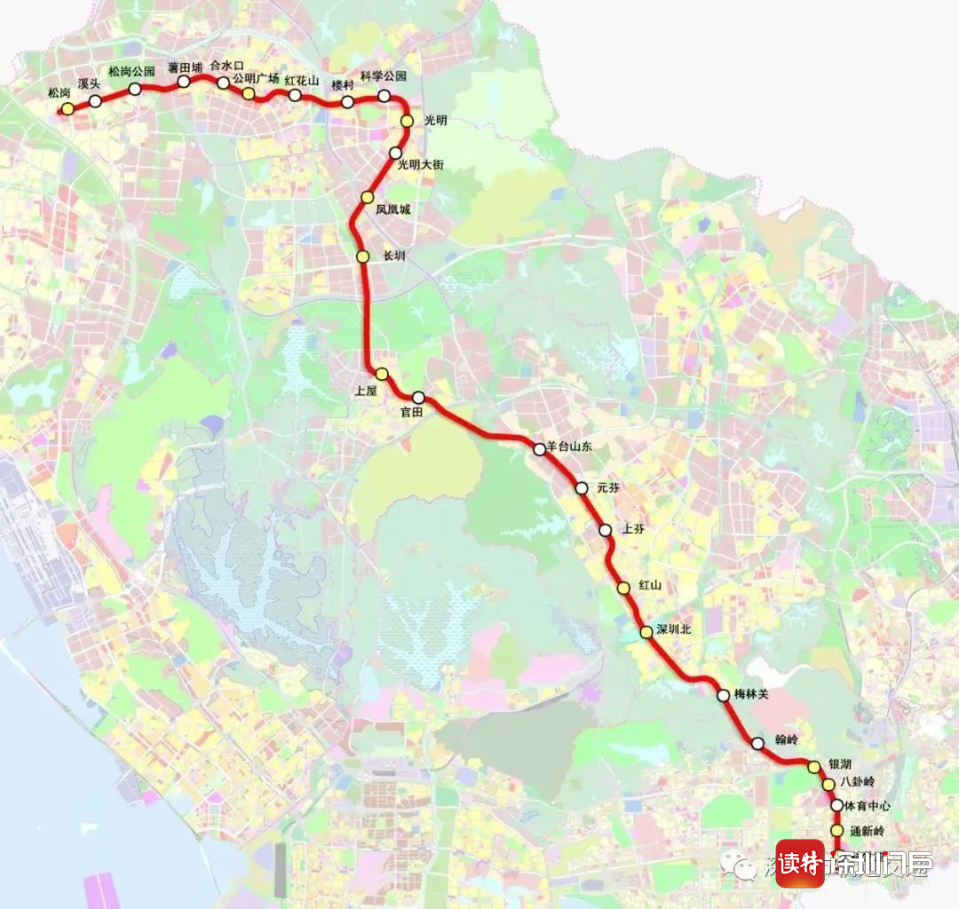 深圳地铁28号线站点图图片