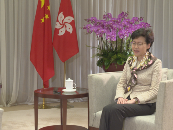 香港行政长官林郑月娥：中央出手给香港生机，助其走出困局