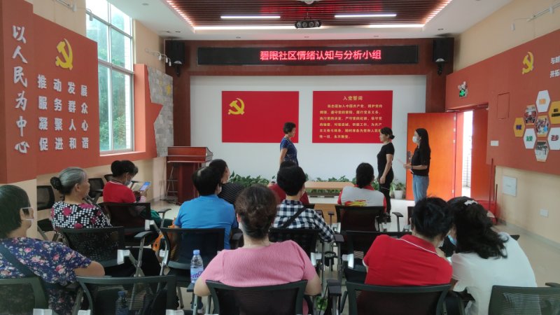 光明碧眼社区举办情绪认知与分析公益培训