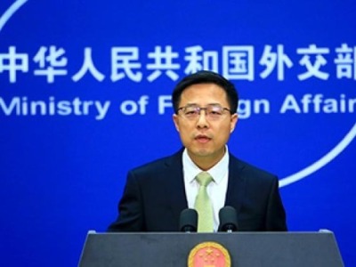 外交部发言人三个“坚定不移”回应美方干涉香港事务等问题