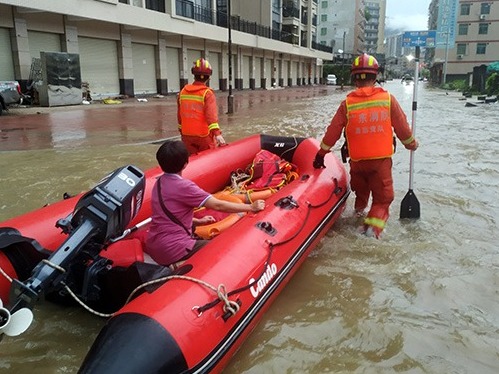 广东连续五天暴雨，全省累计转移逾43000人