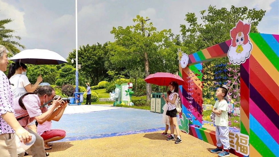 足球天地、戏水池…广州市儿童公园明年完成续建