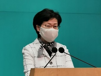 林郑月娥：“港区国安法”立法是为香港稳定 合宪合法不容置疑