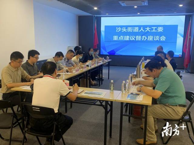 慢行系统怎么建？沙头街道人大工委召开重点建议督办座谈会