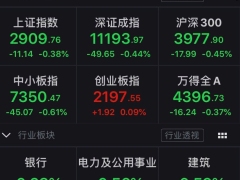 沪指收复2900点整数关口 免税店概念逆市领涨