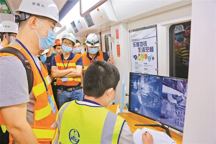 福田保税区年底通地铁！地铁3号线三期热滑成功  
