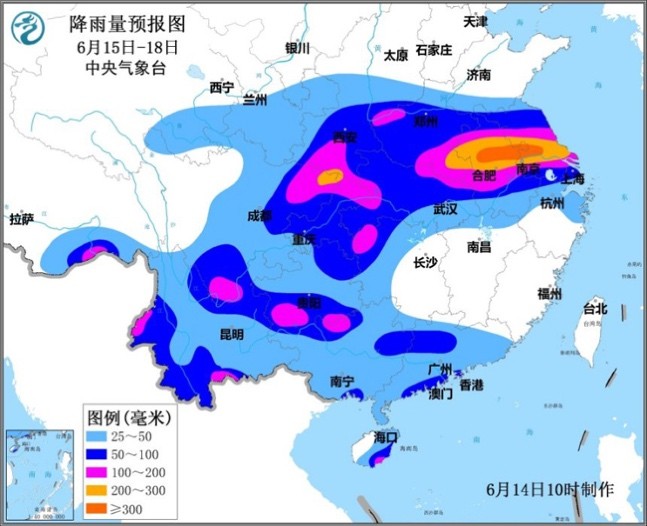 气象专家详解新一轮强降雨过程：范围广时间长，强对流明显