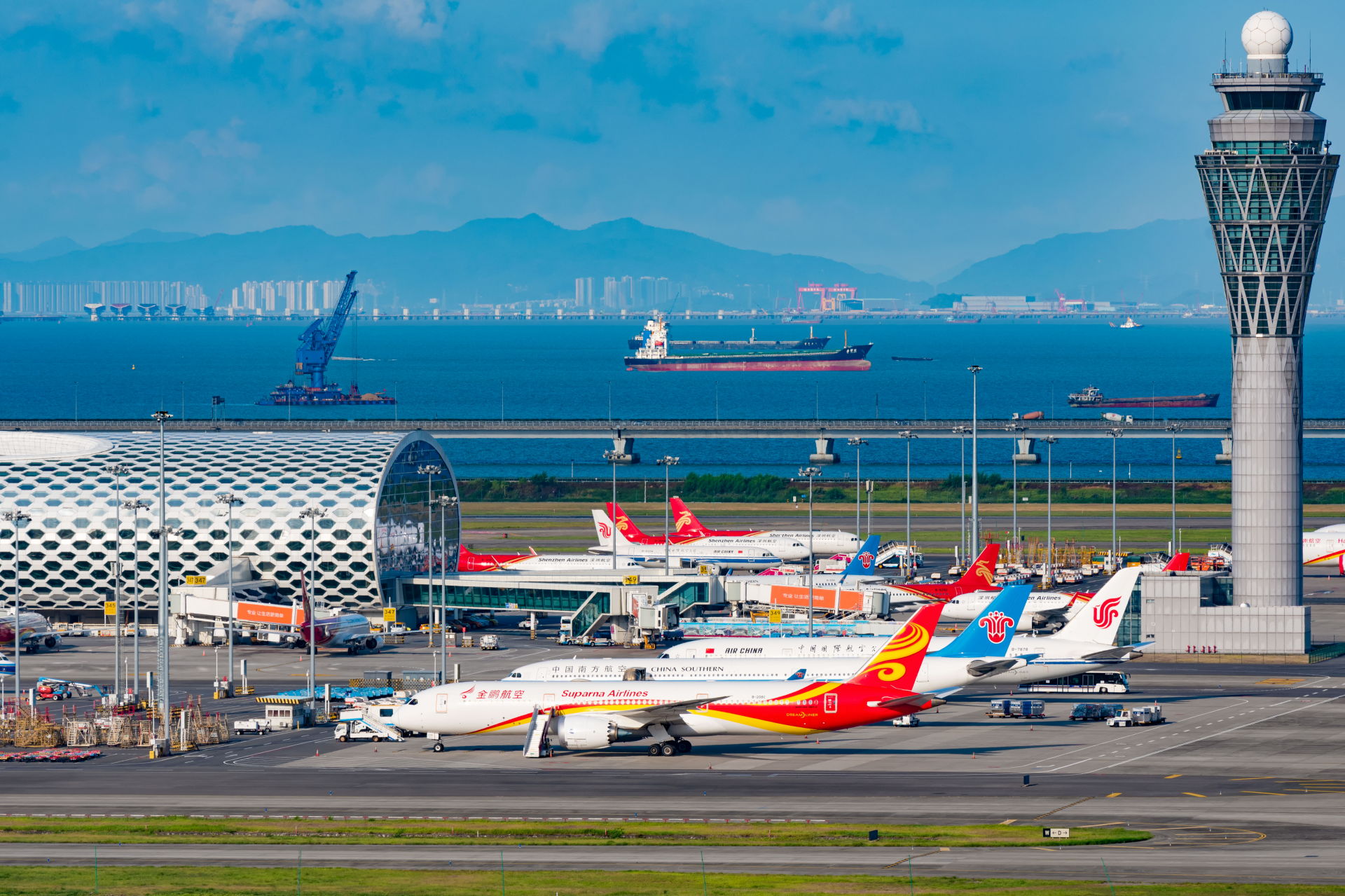 机场照片深圳图片