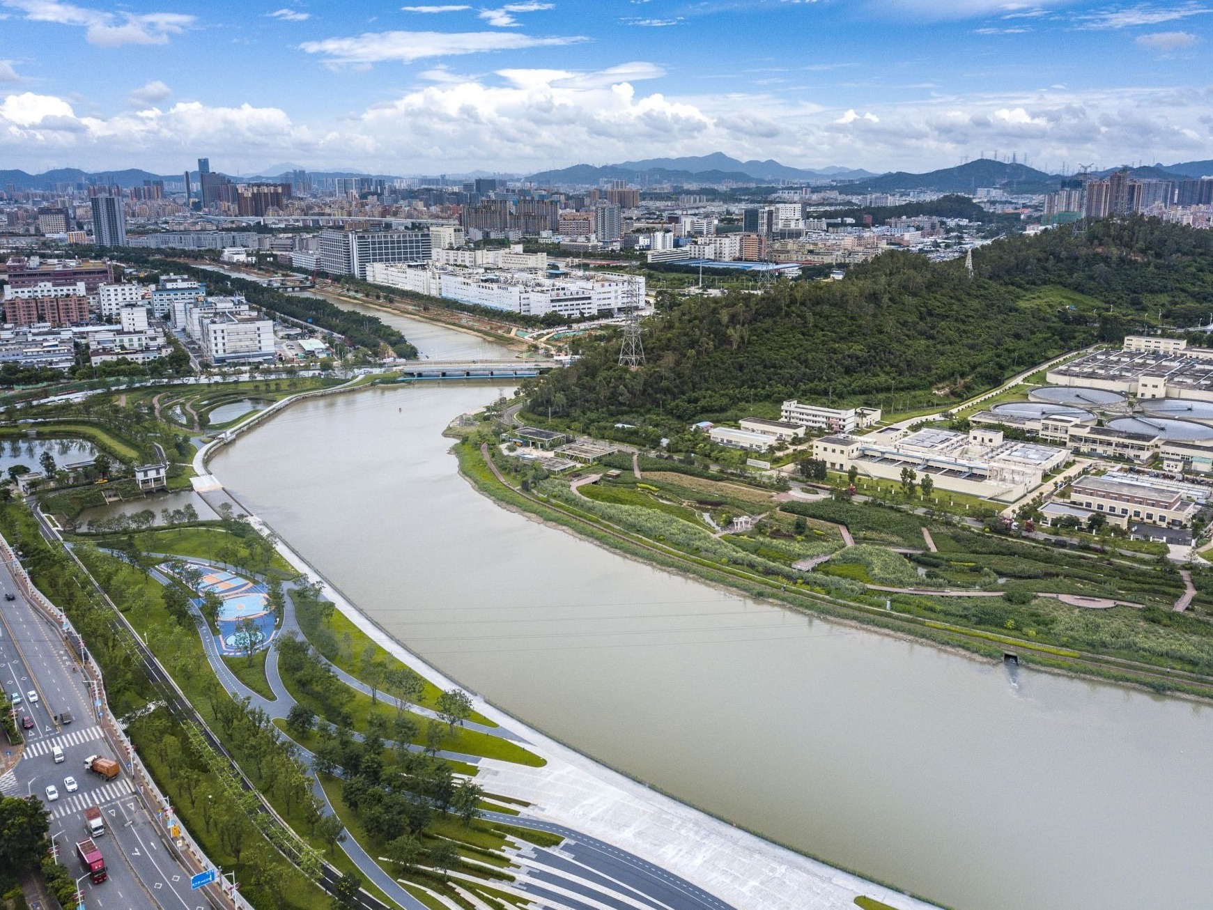 茅洲河碧道主要节点月底前完工，两岸环境将再次提升