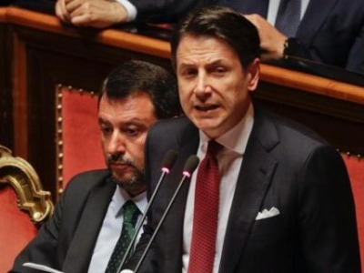 意大利国家紧急状态延至10月15日 获参众两院批准