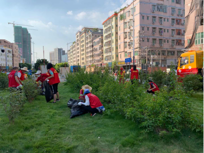 新庄社区“环境清洁日”  助力文明城市创建