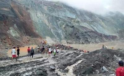 持续关注 | 缅甸帕敢翡翠矿区发生大规模塌方 遇难人数上升至162人 54人受伤