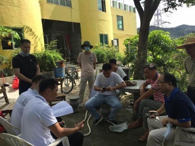 精准服务分级协调 大鹏办事处助力市二十三高建设项目全速推进
