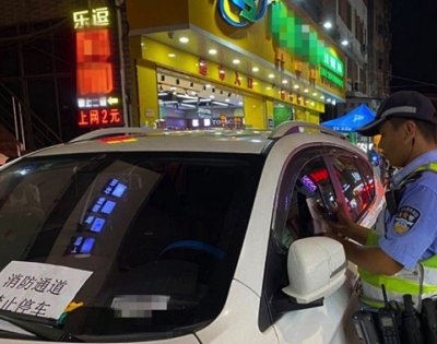 打通“生命通道”！坪地开展联合执法行动  