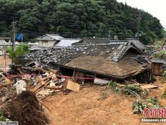 日本熊本县暴雨致49人死 九州122万人接疏散指示