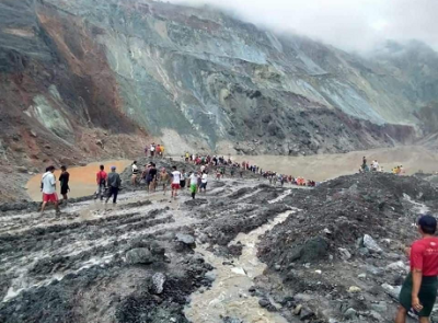 缅甸帕敢翡翠矿区发生大规模塌方，已致166人遇难55人受伤
