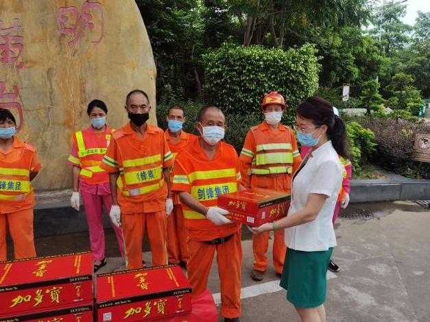 送上丝丝清凉，横岗街道拉开送清凉系列活动序幕