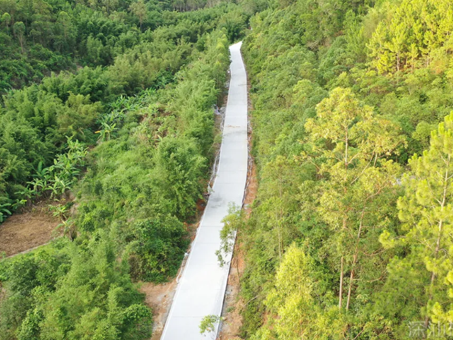 红罗畲族村盼望已久的“致富路”通了