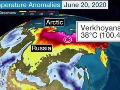 西伯利亚6月气温创下最高记录，林火数量和规模同样创纪录